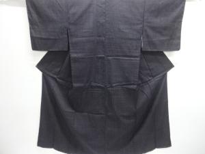 大正ロマン　本場結城紬着物(ちぢみ)